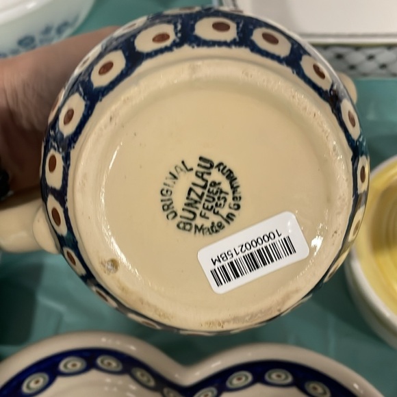 Heart Serving Bowl And Teapot Set - Picture 4 of 5